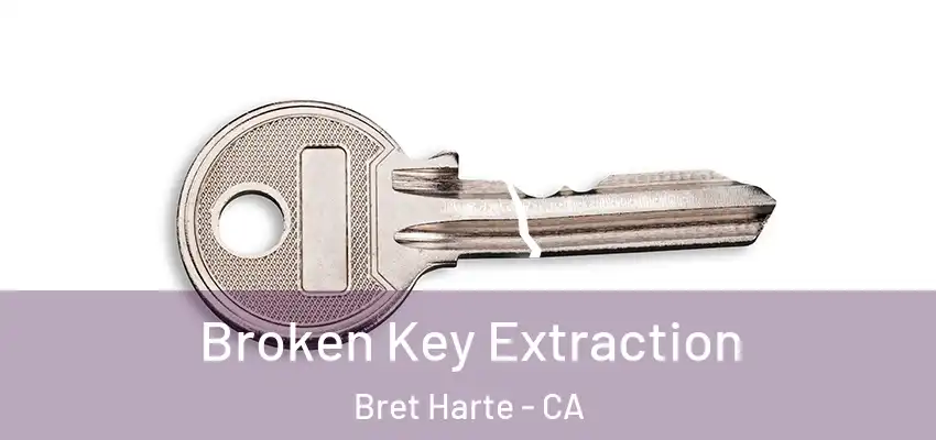  Broken Key Extraction Bret Harte - CA