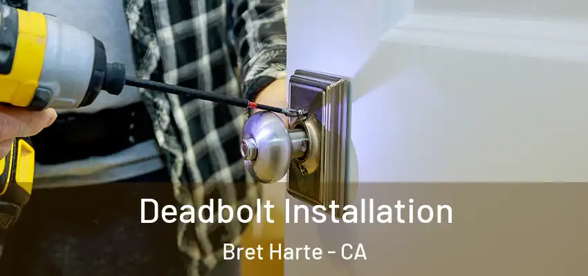  Deadbolt Installation Bret Harte - CA