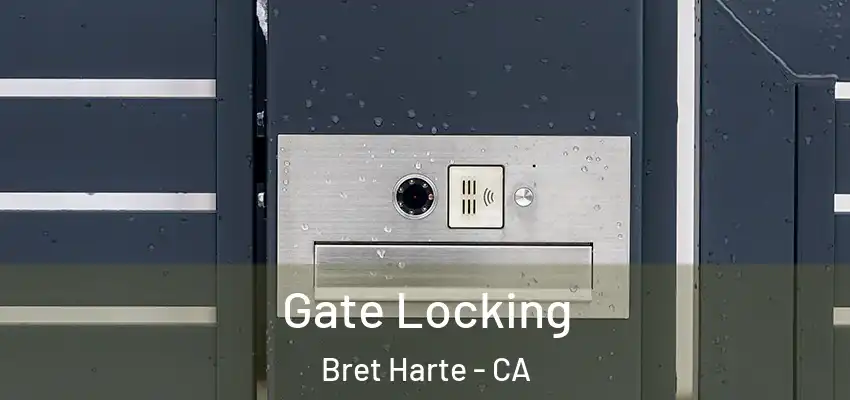  Gate Locking Bret Harte - CA