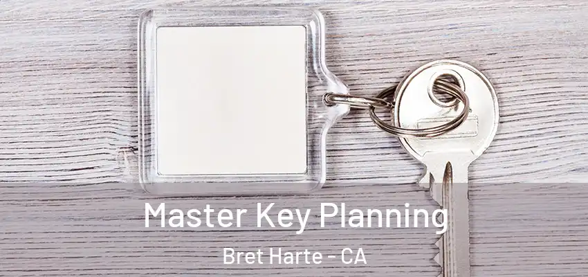  Master Key Planning Bret Harte - CA