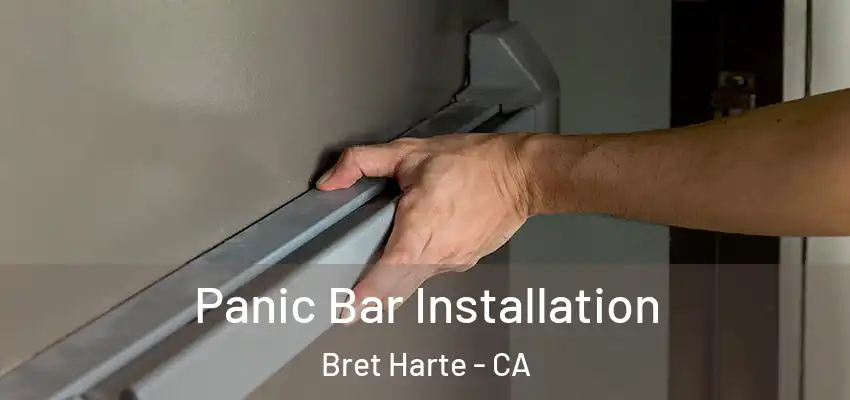  Panic Bar Installation Bret Harte - CA