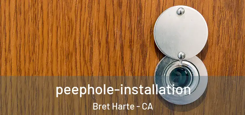  peephole-installation Bret Harte - CA